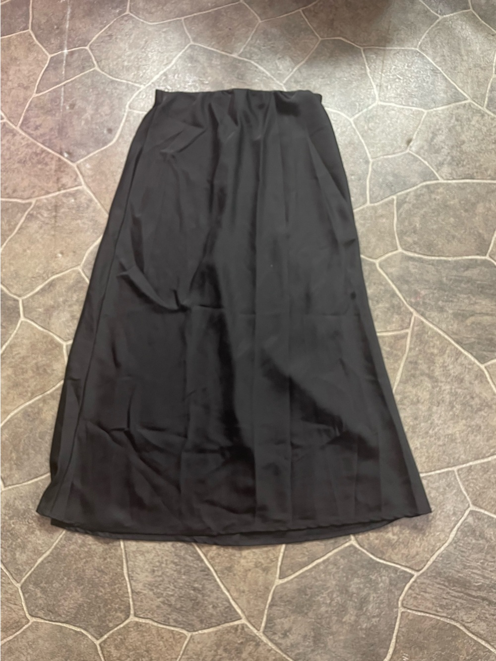 Classic Black Women's Midi Skirt